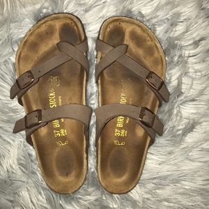 Lightly worn birkenstocks